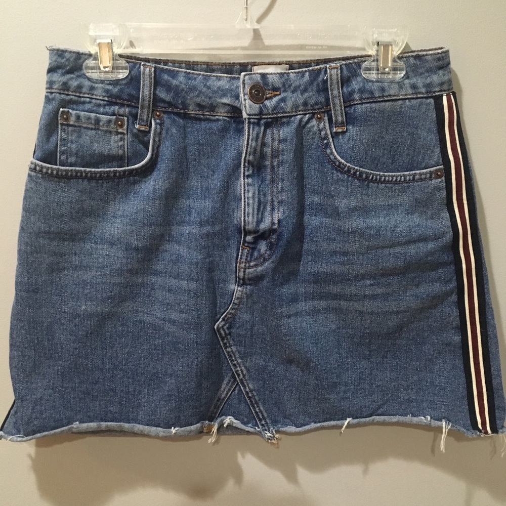 BDG striped denim skirt sz Medium Urban Outfitters